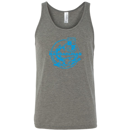 Mens/Unisex Bella Canvas Soft Fitted Triblend Tank -- Grey Triblend