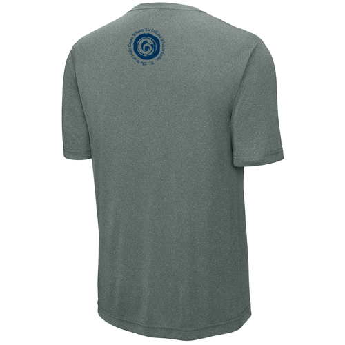 Sport Tek Competitor Wicking Tee -- Grey Concrete Heather