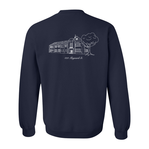 Gildan Heavy Blend Crewneck Sweatshirt -- Navy