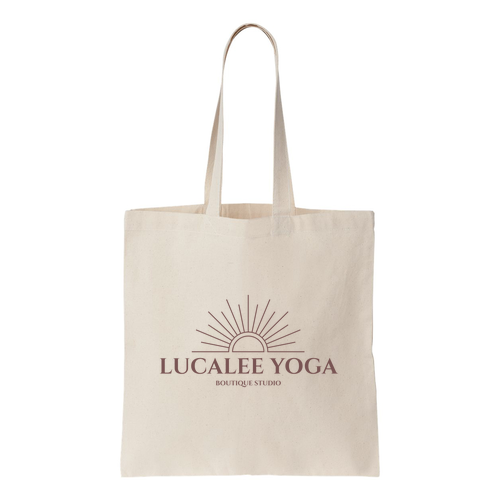Liberty Bags Cotton Canvas Tote -- Natural