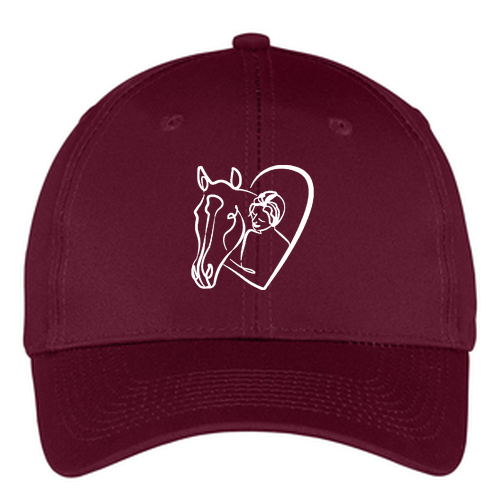 Port and Company 6-panel Twill Hat -- Maroon