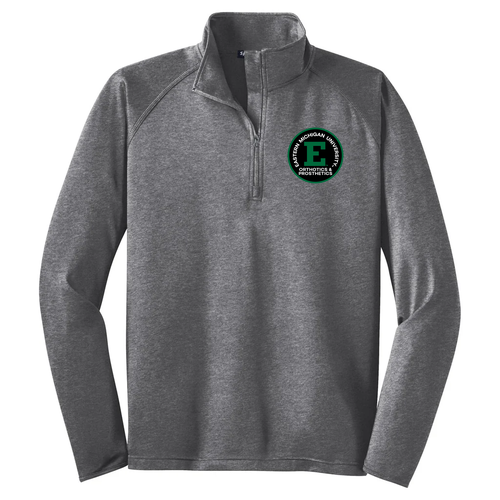 Sport Tek Sport Wick Stretch Half Zip Pullover -- Charcoal Grey