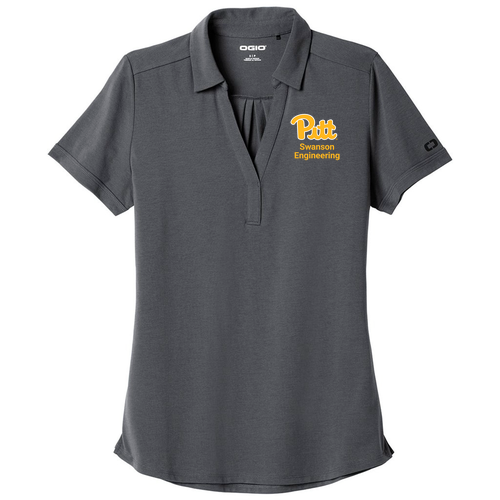 OGIO Ladies Limit Polo -- Diesel Grey