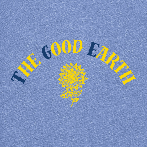 Bella Canvas Youth Triblend Jersey Short Sleeve Tee -- Blue Triblend