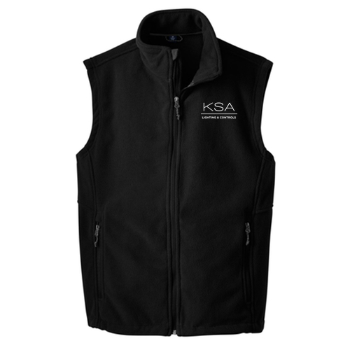 Port Authority Value Fleece Vest -- Black