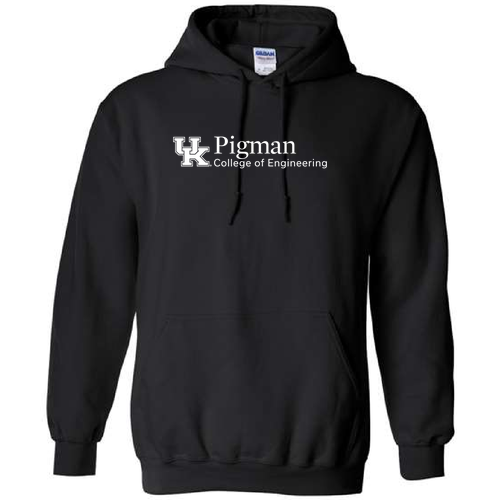 Gildan Heavy Blend Hooded Sweatshirt -- Black