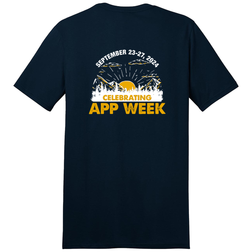 District Threads Young Mens Concert Tee -- New Navy