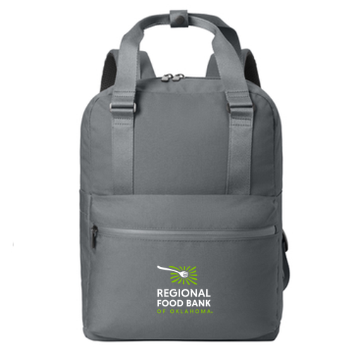 Mercer+Mettle Claremont Handled Backpack -- Storm Grey