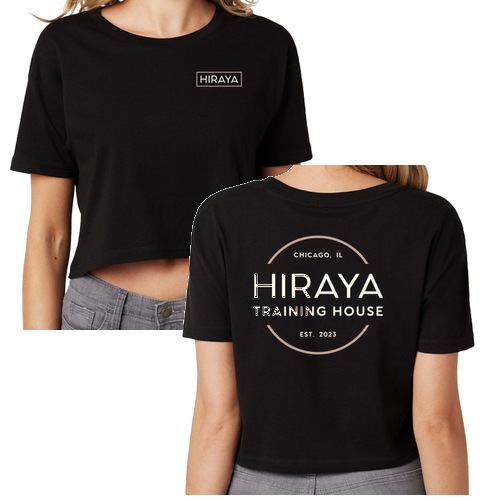Women's Crop Top -- Black
