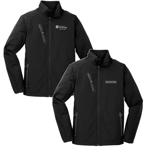 Port Authority Welded Soft Shell Jacket -- Black