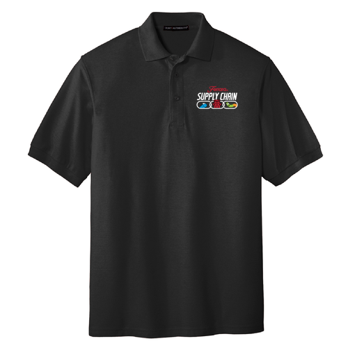 Port Authority Silk Touch Sport Shirt -- Black