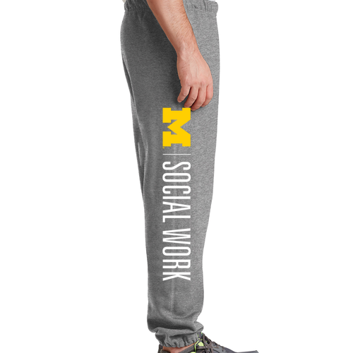 Jerzees 9.3 Oz., 50/50 Nublend Fleece Sweatpant -- Oxford