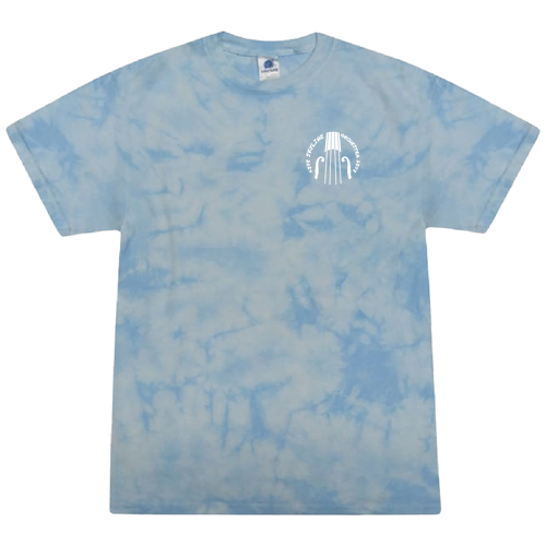 Tie-Dye Crystal Wash T-Shirt -- Carolina Blue
