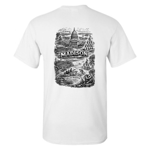 Gildan Heavy Cotton Basic T-Shirt -- White