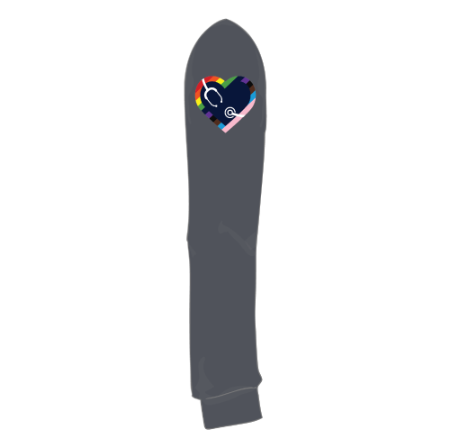 Gender Care Heart OGIO Grit Fleece Jacket -- Gear Grey