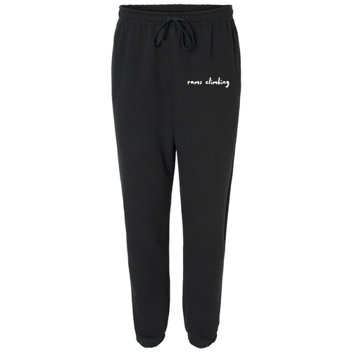 American Apparel ReFlex Fleece Unisex Sweatpants -- Black