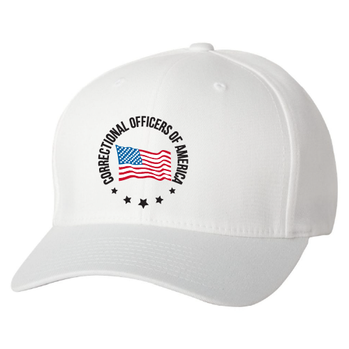 Yupoong Flexfit Low Profile Twill Hat -- White