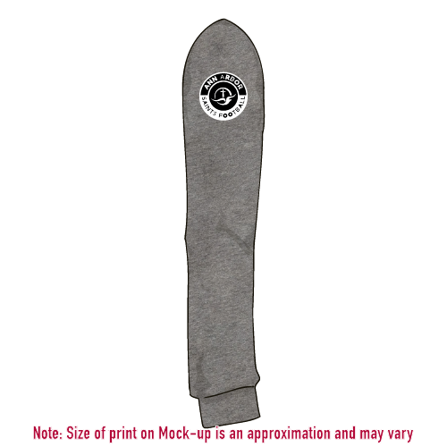 Mens/Unisex Bella Canvas Soft Poly-Cotton Fleece Pullover Hooded Sweatshirt -- Deep Heather, Combo Logo