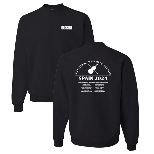 Jerzees 8 Oz., 50/50 Nublend Fleece Crew -- Black