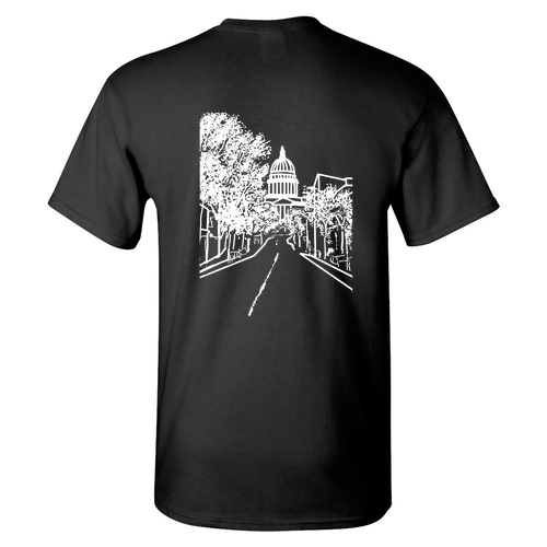 Gildan Heavy Cotton Basic T-Shirt -- Black