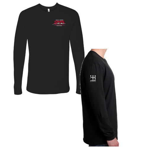 Next Level Apparel Premium Fitted Long Sleeve Crew -- Black