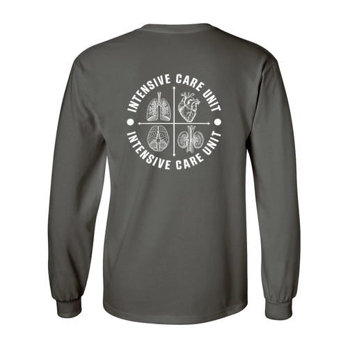 Port and Company Classic Crewneck Sweatshirt -- Charcoal