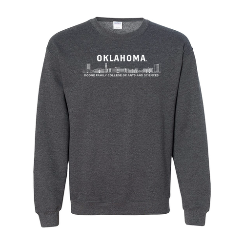 Gildan Heavy Blend Crew Neck Sweatshirt -- Dark Heather