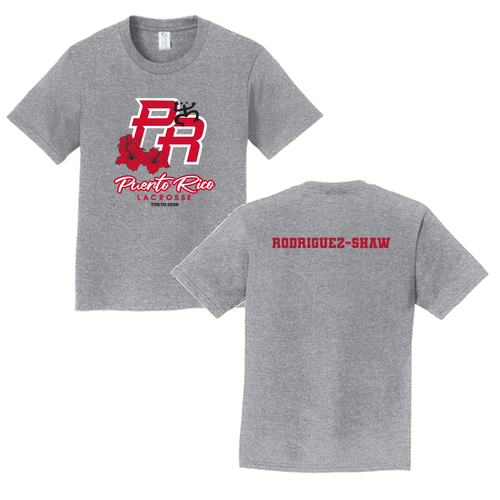 Youth Basic Tee -- Athletic Heather RODRIGUEZ- SHAW
