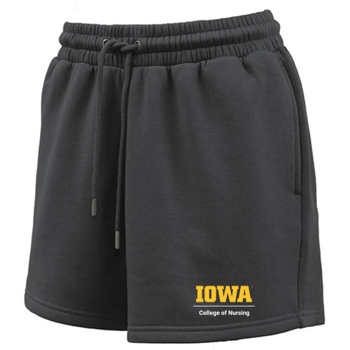 Pennant Womens Fleece Short -- Black