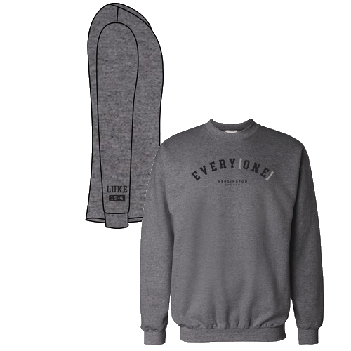 EVERY[ONE] Hanes Ultimate Crewneck -- Charcoal Heather