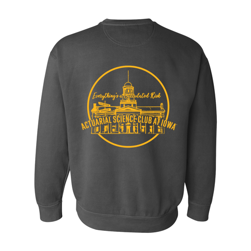 Comfort Colors Crewneck Sweatshirt -- Pepper