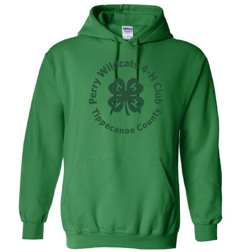 Gildan Heavy Blend Hooded Sweatshirt -- Irish Green