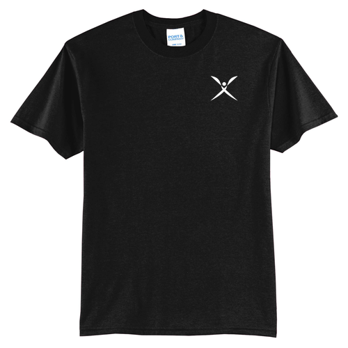 Port and Company 50/50 Blend Basic T-Shirt -- Jet Black