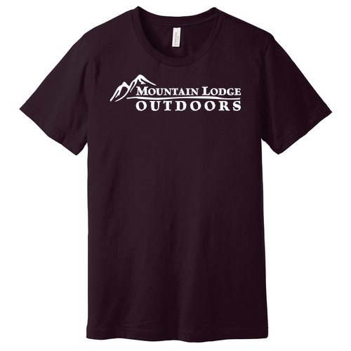 Bella Canvas Unisex Jersey T-Shirt -- Oxblood Black
