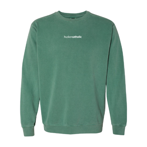 Comfort Colors Adult Crewneck Sweatshirt -- Light Green