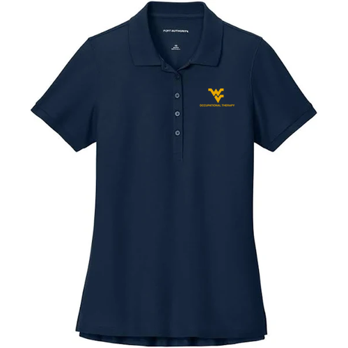 Port Authority Women’s Wearever Signature Pique Polo -- River Blue Navy