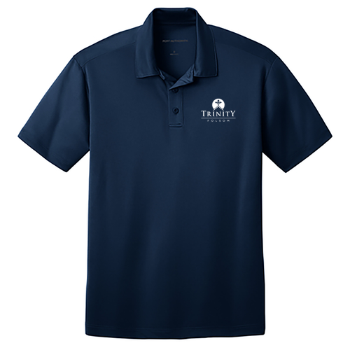 Port Authority Silk Touch Performance Polo -- Navy