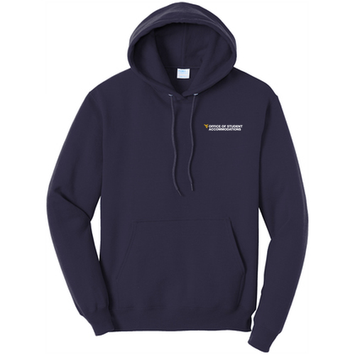 Port and Company Core Fleece Pullover Hooded Sweatshirt -- True Navy