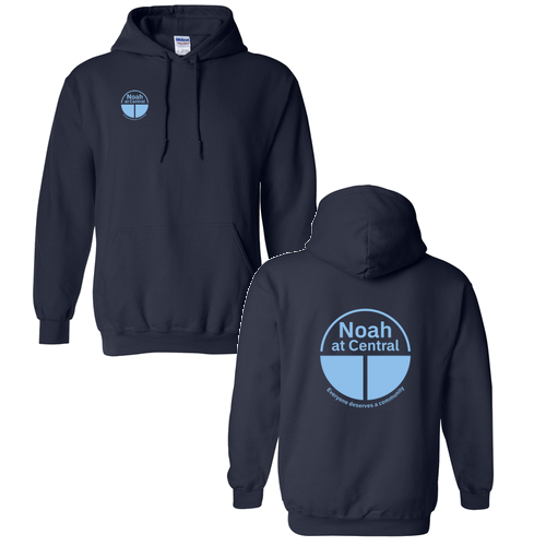 Gildan Heavy Blend Hooded Sweatshirt -- Navy