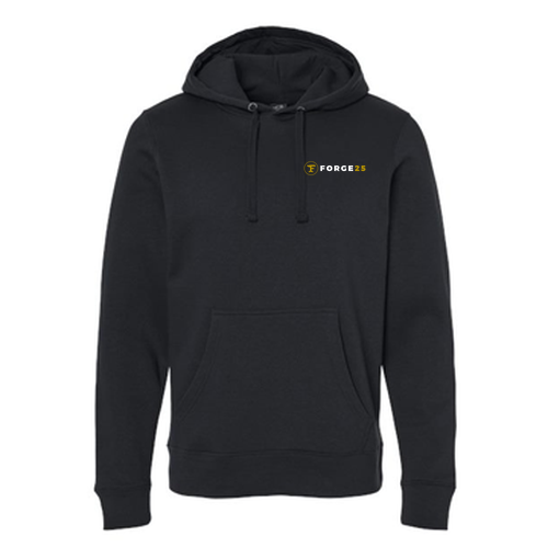 J America Unisex Fleece Hooded Sweatshirt -- Black