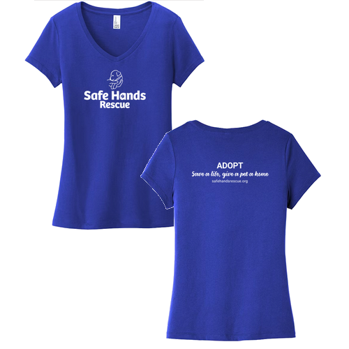 District Women's Very Important Tee  V-Neck -- Deep Royal