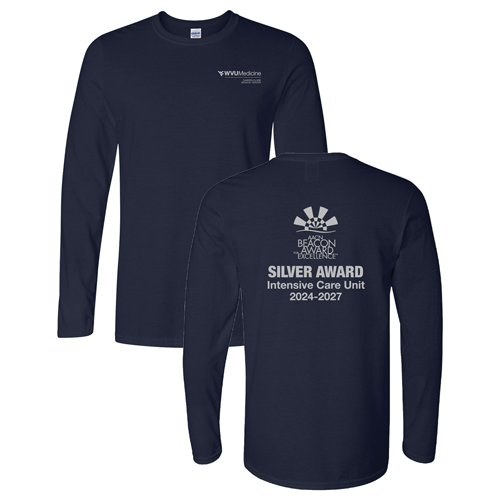 Gildan Softstyle Longsleeve T Shirt -- Navy
