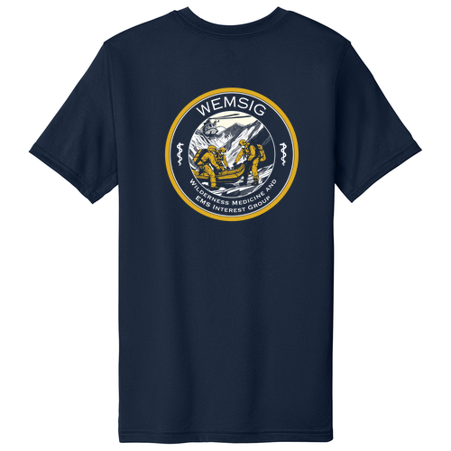 Nike Swoosh Sleeve Rlegend Tee -- College Navy
