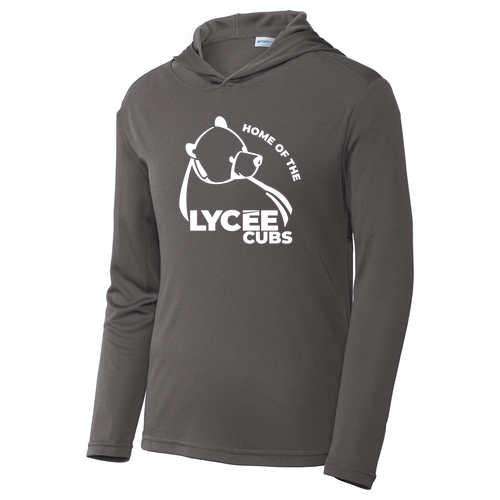 Sport-Tek Youth PosiCharge Competitor  Hooded Pullover -- Iron Grey