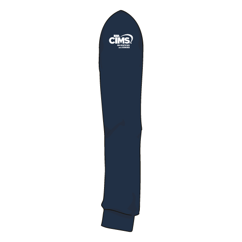 Mens/Unisex Gildan Long Sleeve Pocket Tee -- Navy