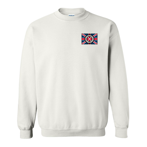 Gildan Heavy Blend Crew Neck Sweatshirt -- White