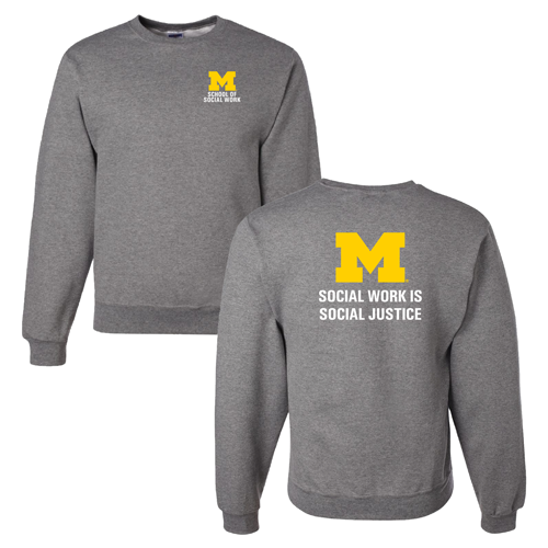 Jerzees 8 Oz., 50/50 Nublend Fleece Crewneck Sweatshirt -- Oxford