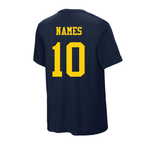 Youth Sport Tek Competitor Wicking Tee -- True Navy