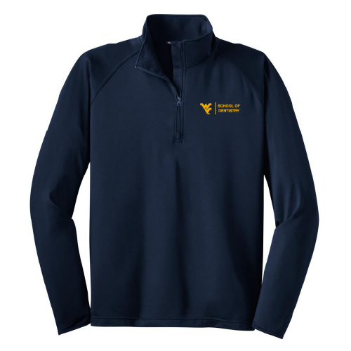 Sport Tek Sport Wick Stretch Half Zip Pullover -- True Navy