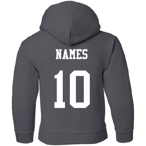Youth Gildan Charcoal Hoodie